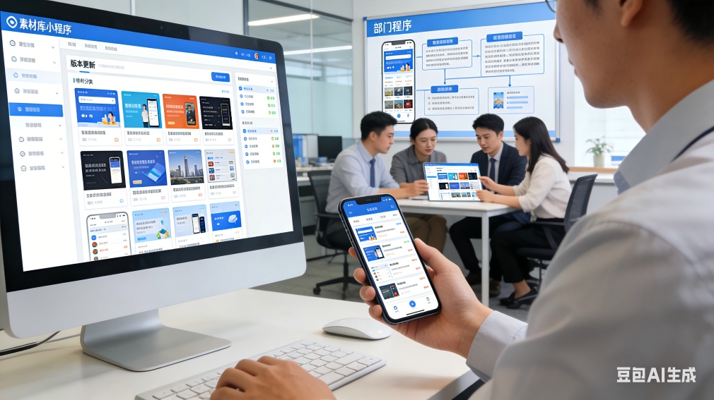 效率密码：太仓企业靠素材库小程序盘活工作资源